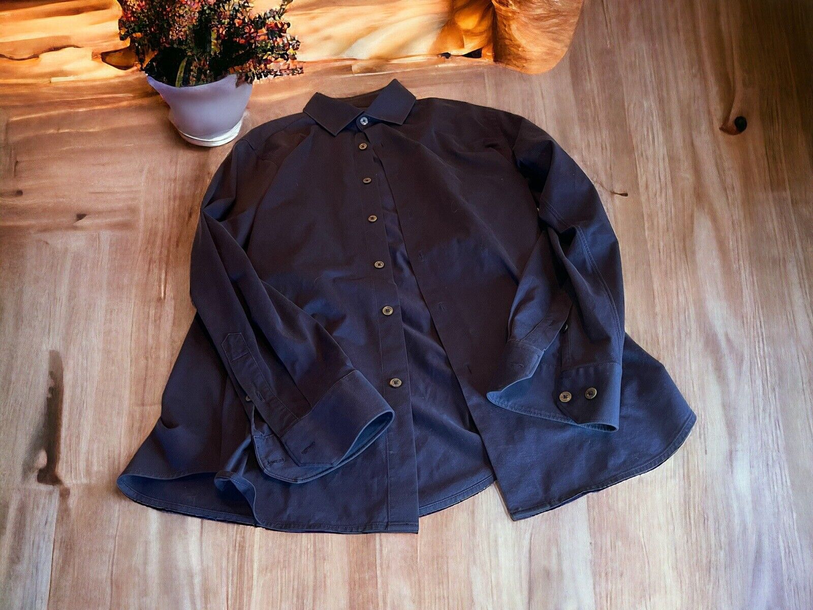 Bugatchi Shirt Large 