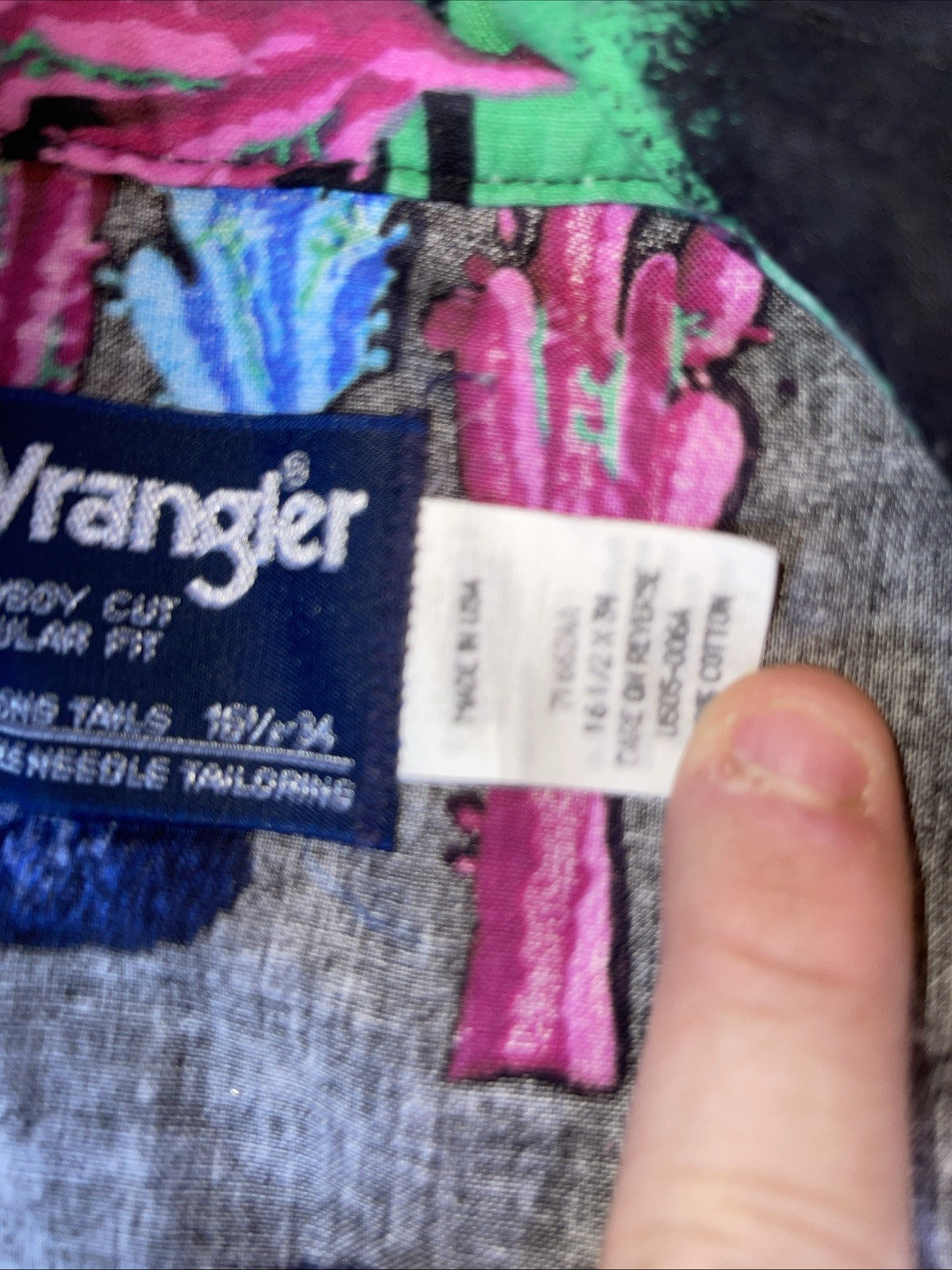 vintage wrangler x long tails Brushpopper 