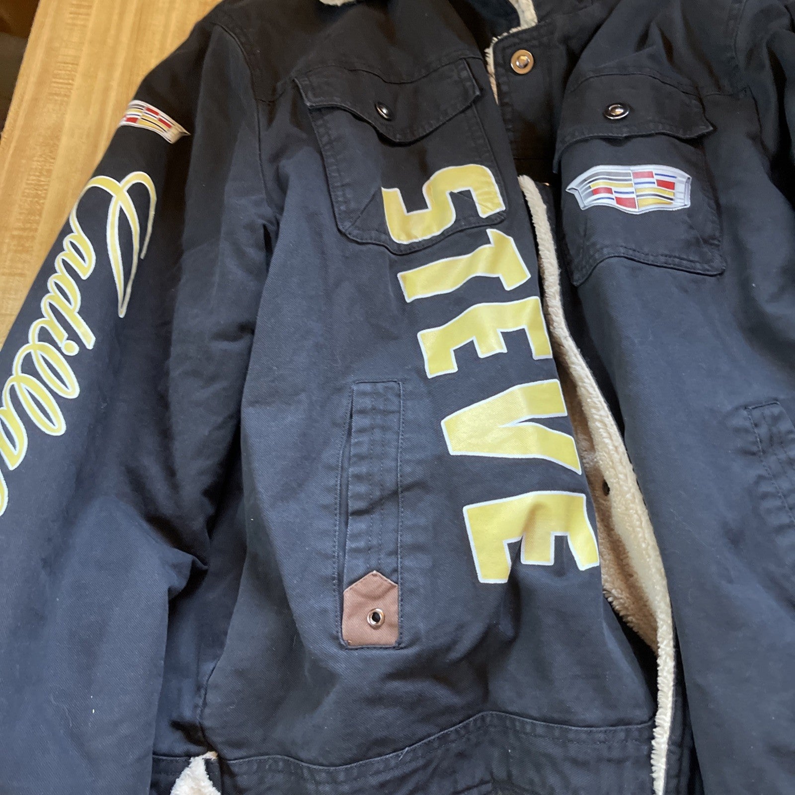 Cadillac Jacket 2XL Sherpa Lined
