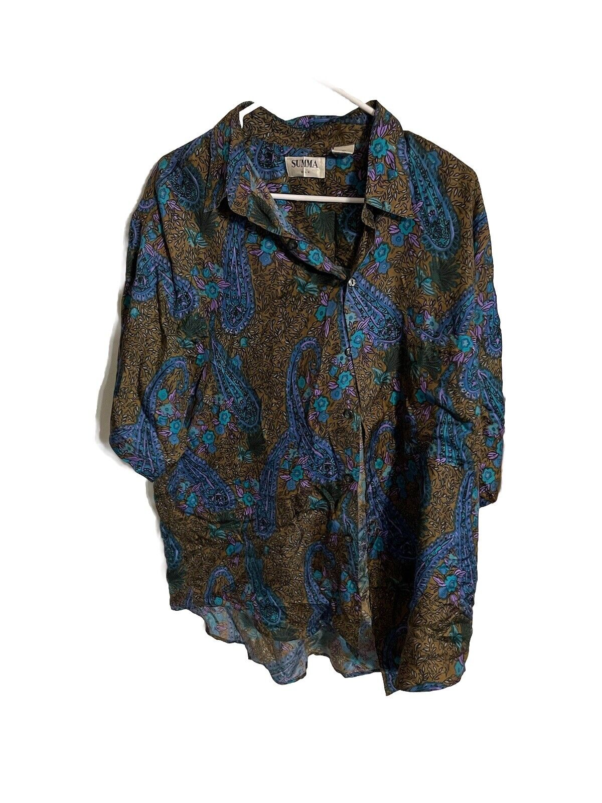 Summa Silk Shirt Large 