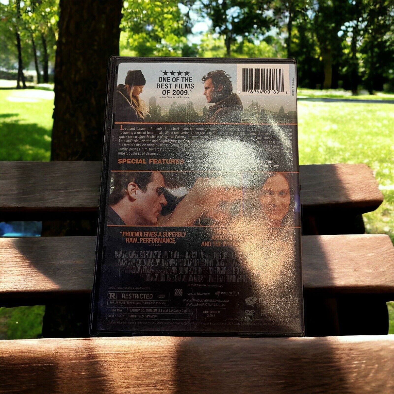 Two Lovers (DVD, 2008) In Blockbuster Case