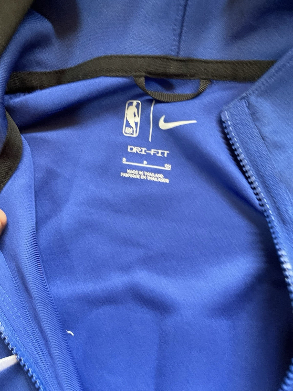 Nike Dri Fit Side Zip Full Zip Hoodie LA Clippers Small 