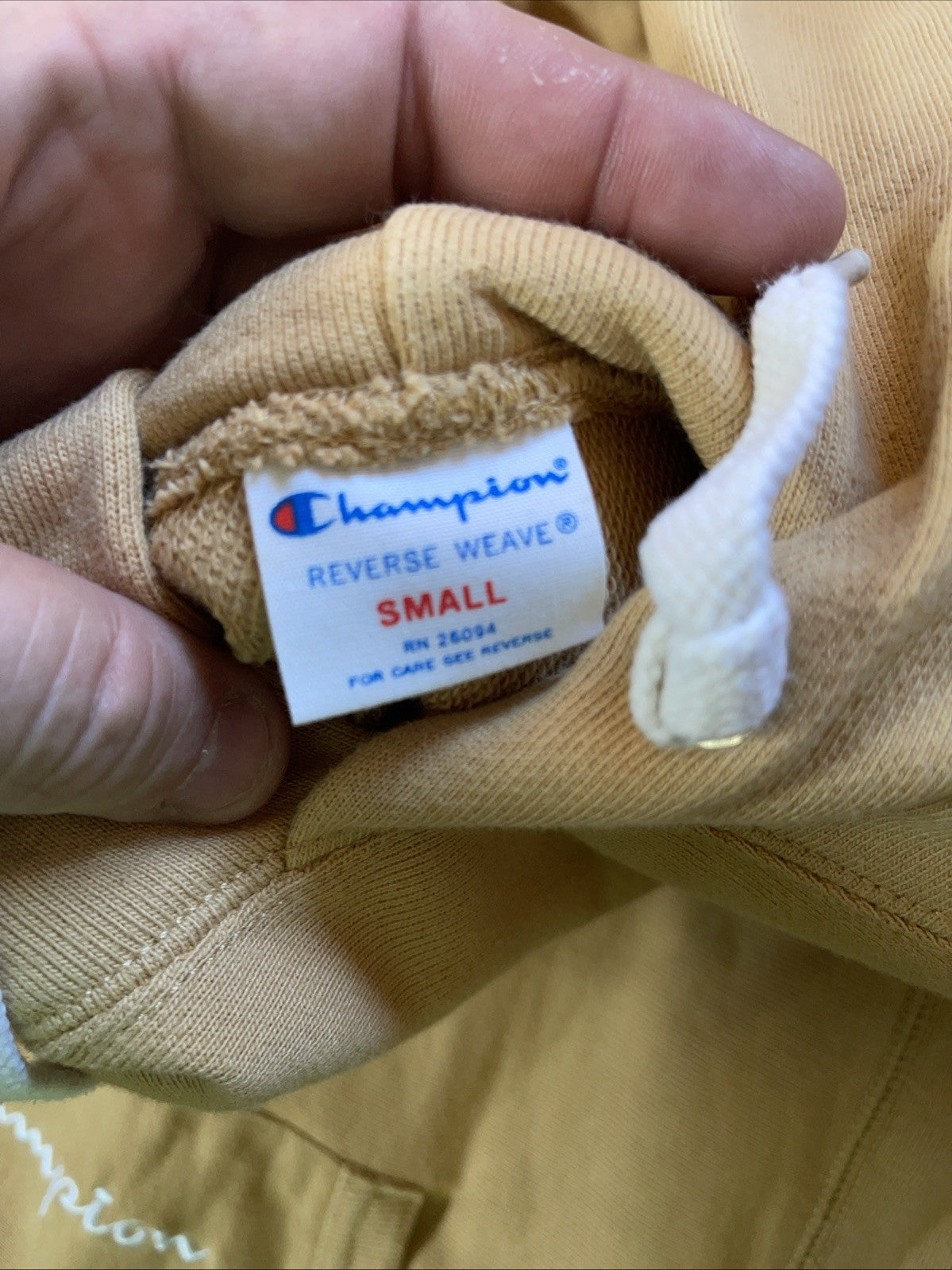Champion Reverse Weave Hoodie Small 