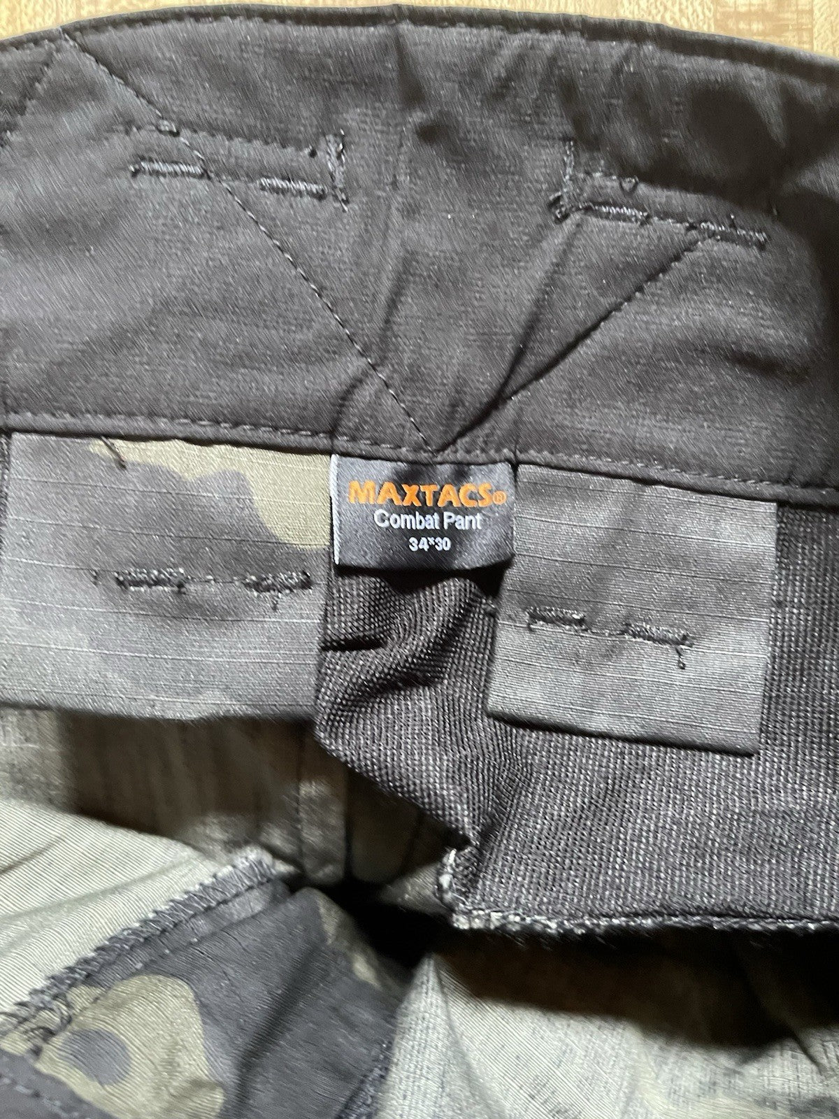 Maxtacs Combat Pants 34/30 NWT 