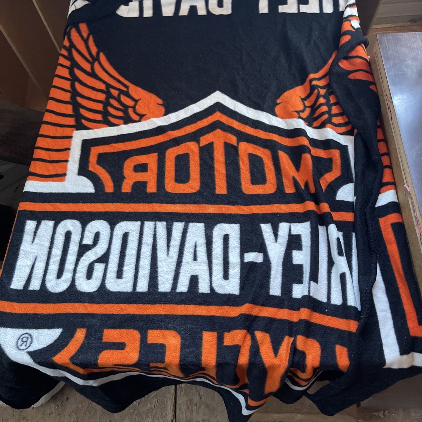 Harley Davidson Blanket 