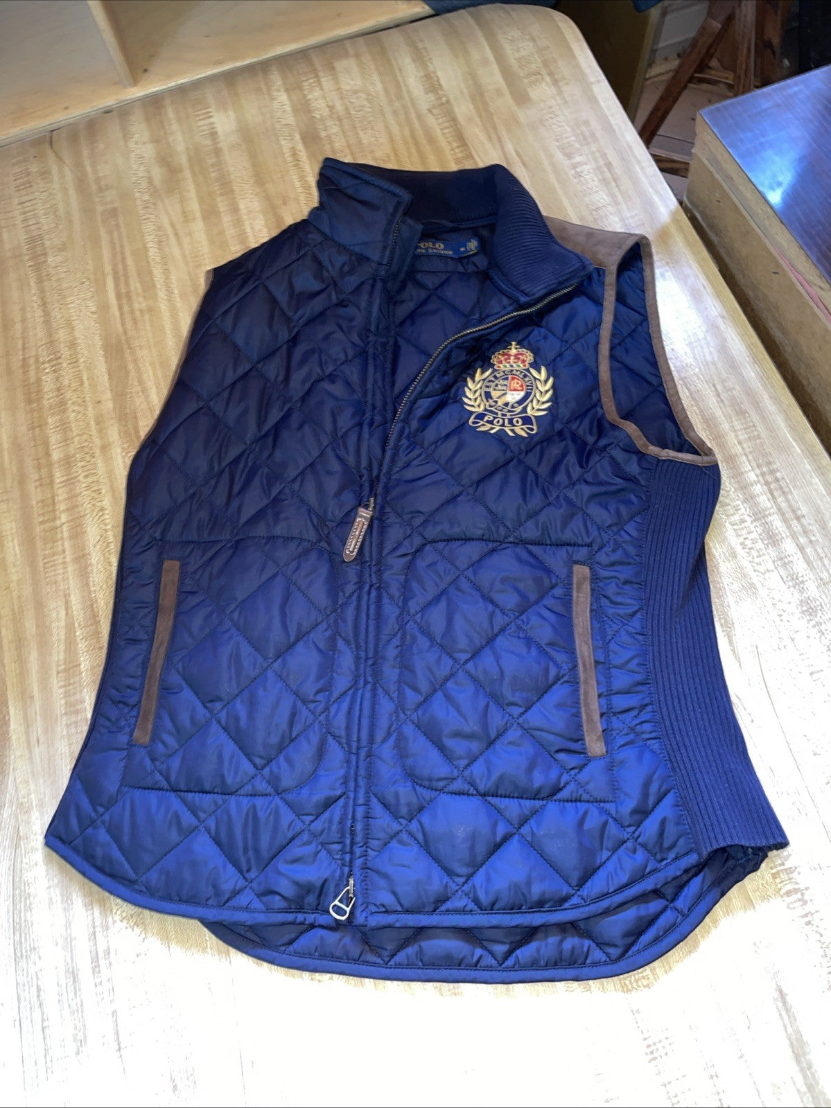 Polo Ralph Lauren Quilted Puffer Vest Medium 