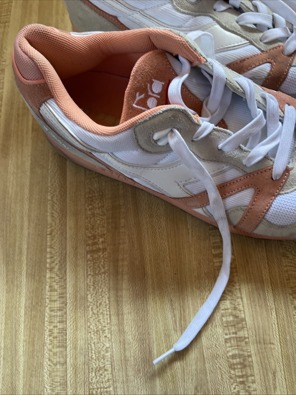 Diadora N9000 Men’s Size 12 Tennis Shoes Peaches and Cream Color-way