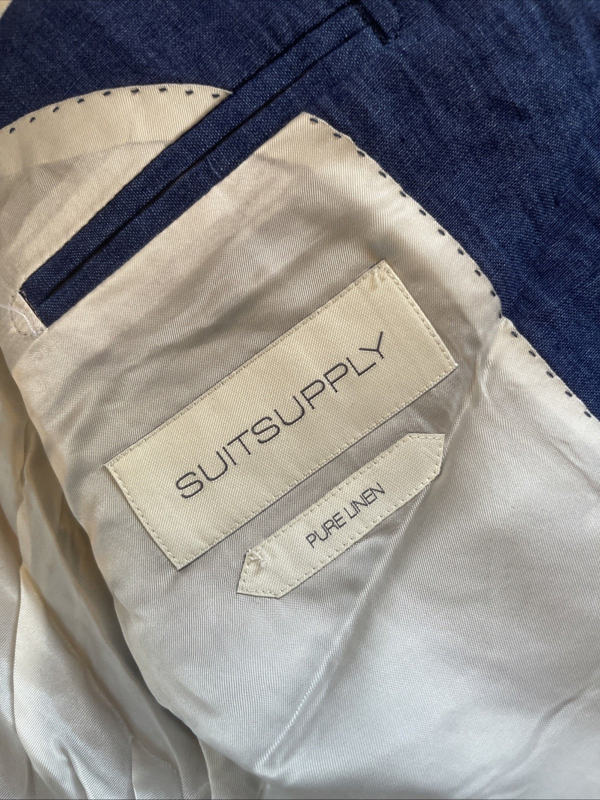 Suitsupply Ice Linen Blazer 44