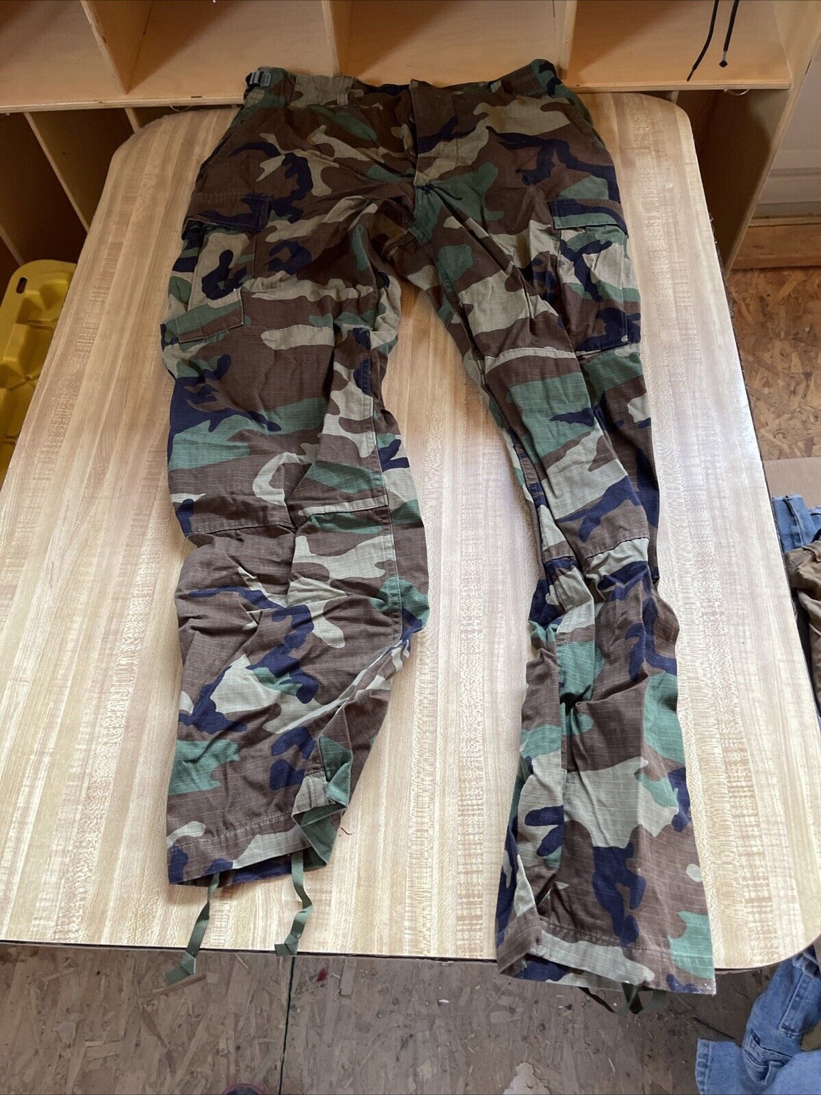 Vintage Jungle Pattern Camo Pants 31x32