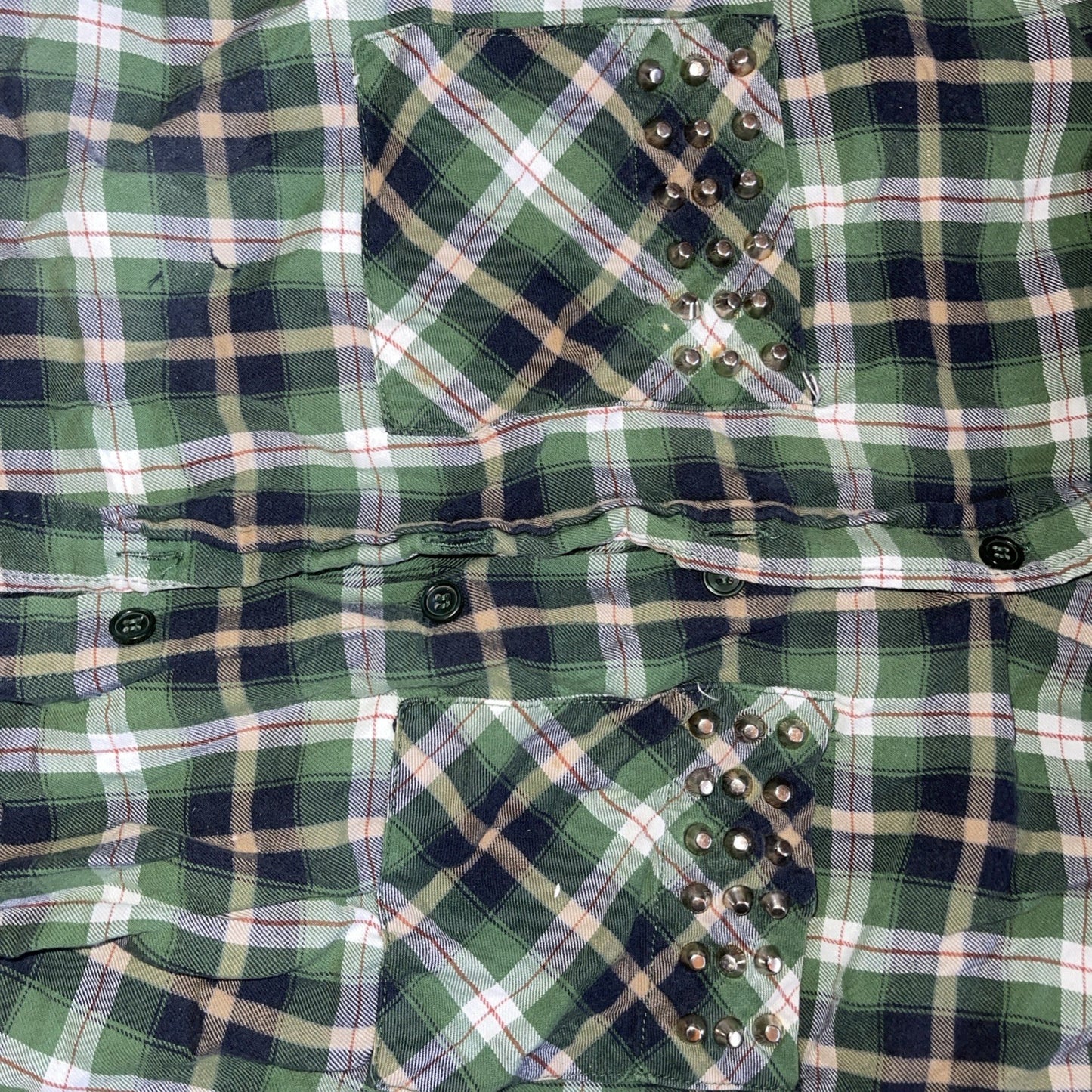 Forever 21 Studded Button Up Medium 