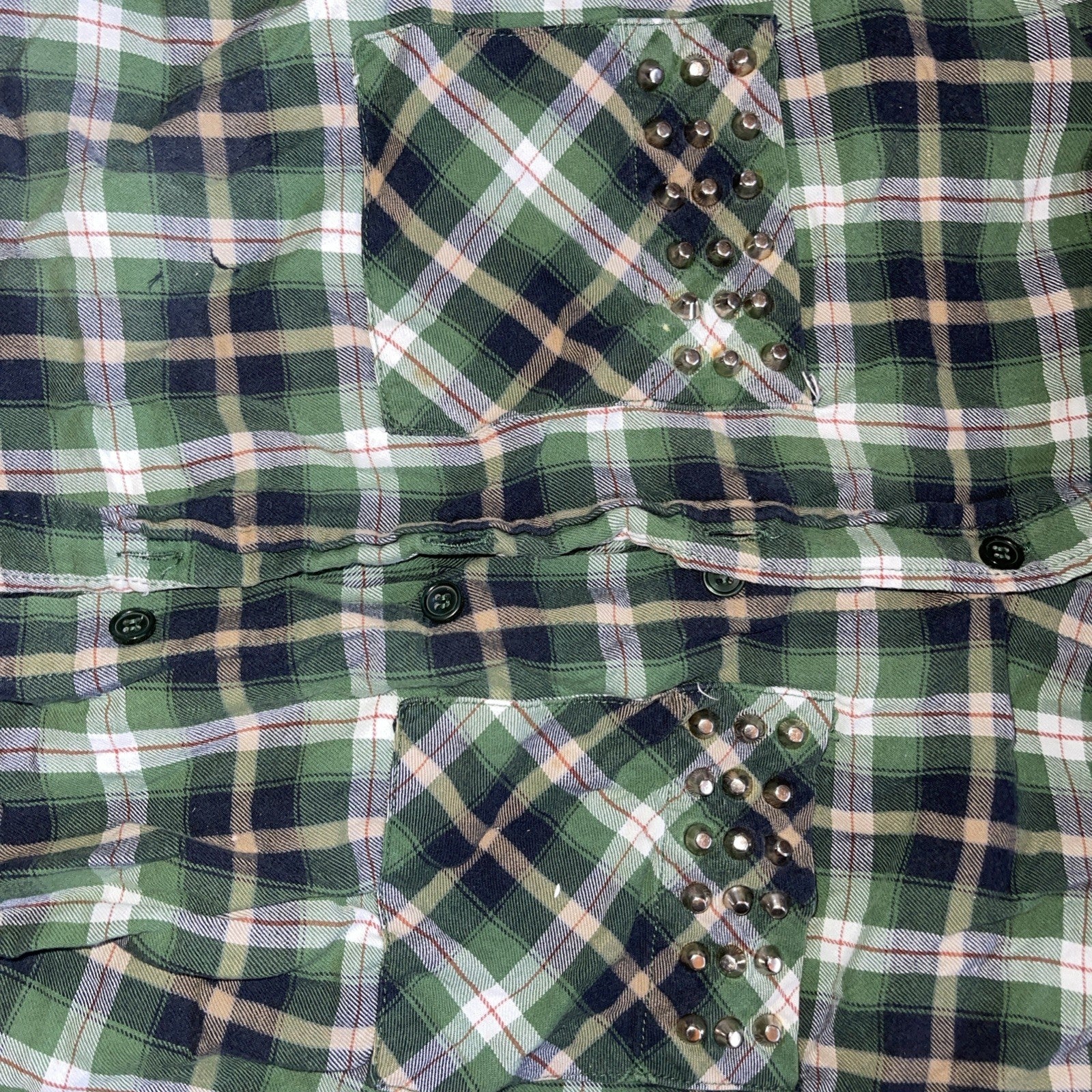 Forever 21 Studded Button Up Medium 
