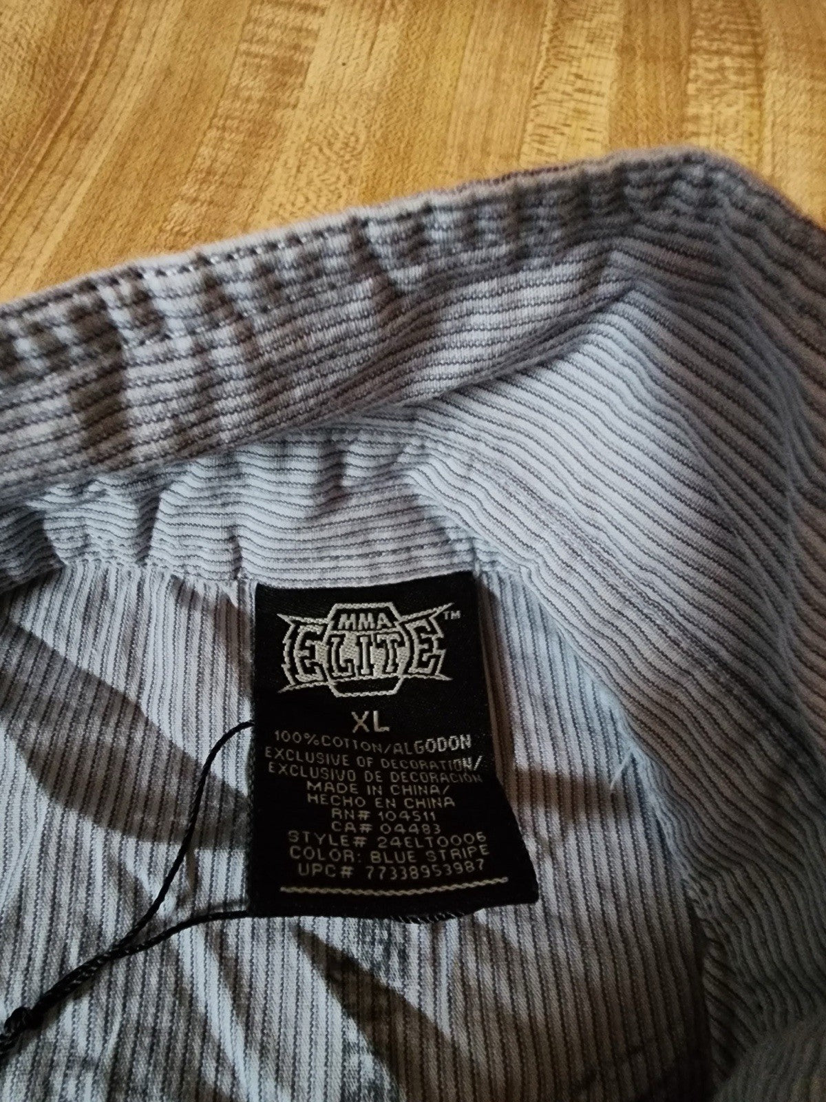 MMA Elite Button Up XL