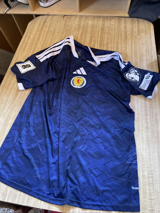 Adidas Scotland Soccer Jersey 2XL 