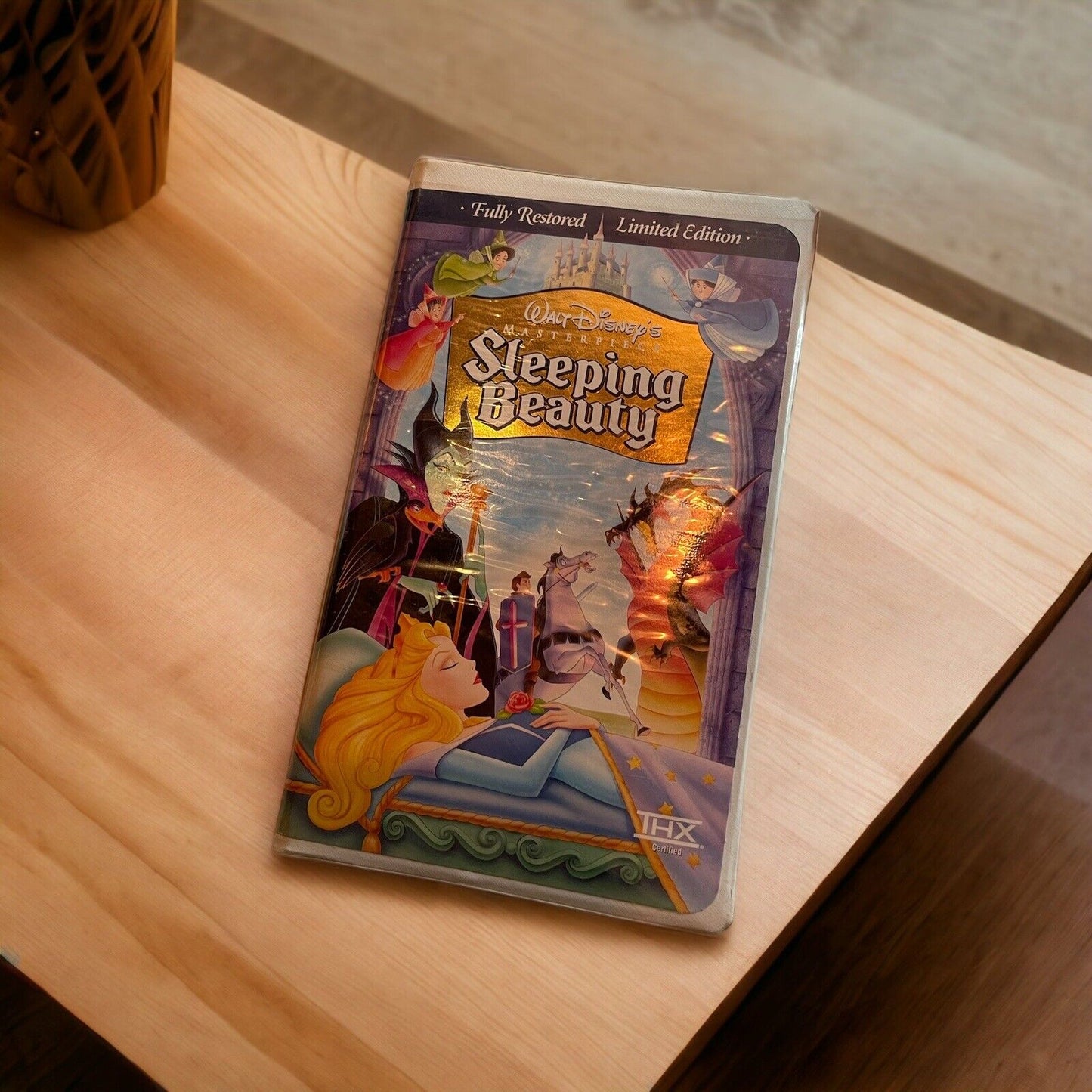 Sleeping Beauty (VHS, 1997, Limited Edition) Walt Disney’s Fully Restored
