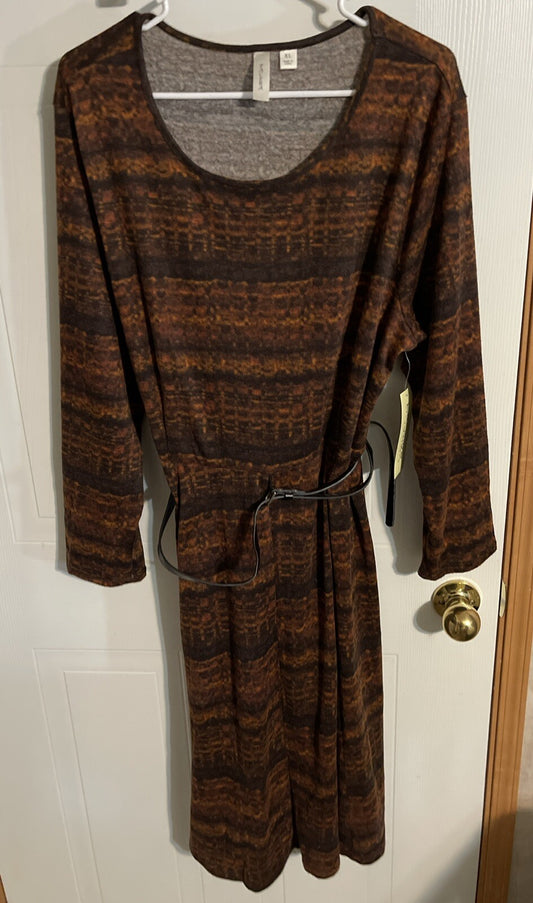 tacera shirt dress xl NWT