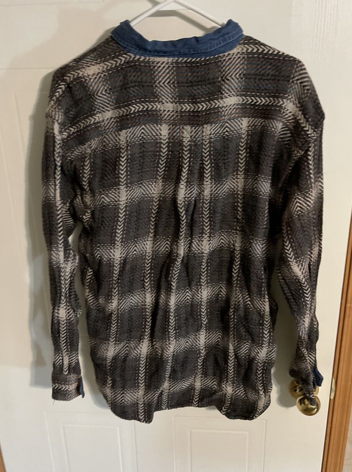 County Seat Rigged Wear Aztec Southwestern Flannel Large 