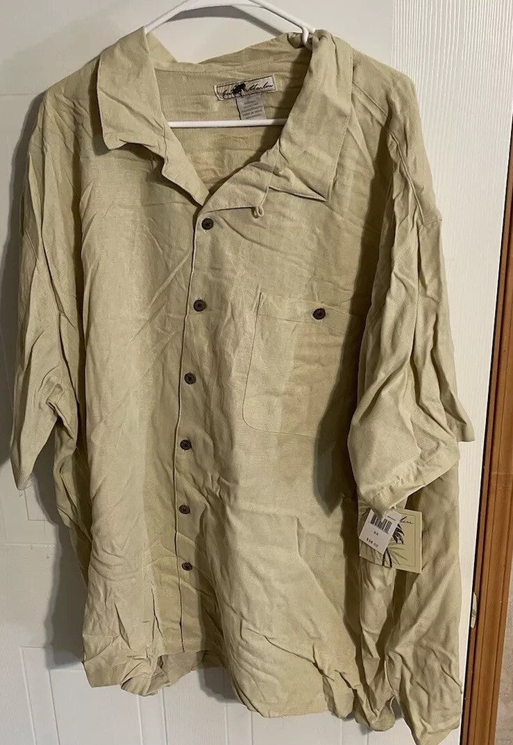Joe Marlin Silk Blend Shirt 5XB NWT
