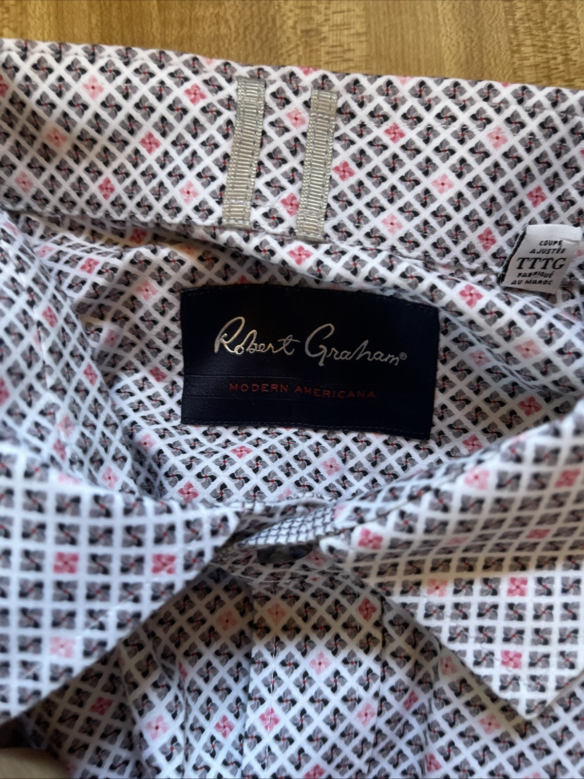 robert graham modern americana shirt 3XL 