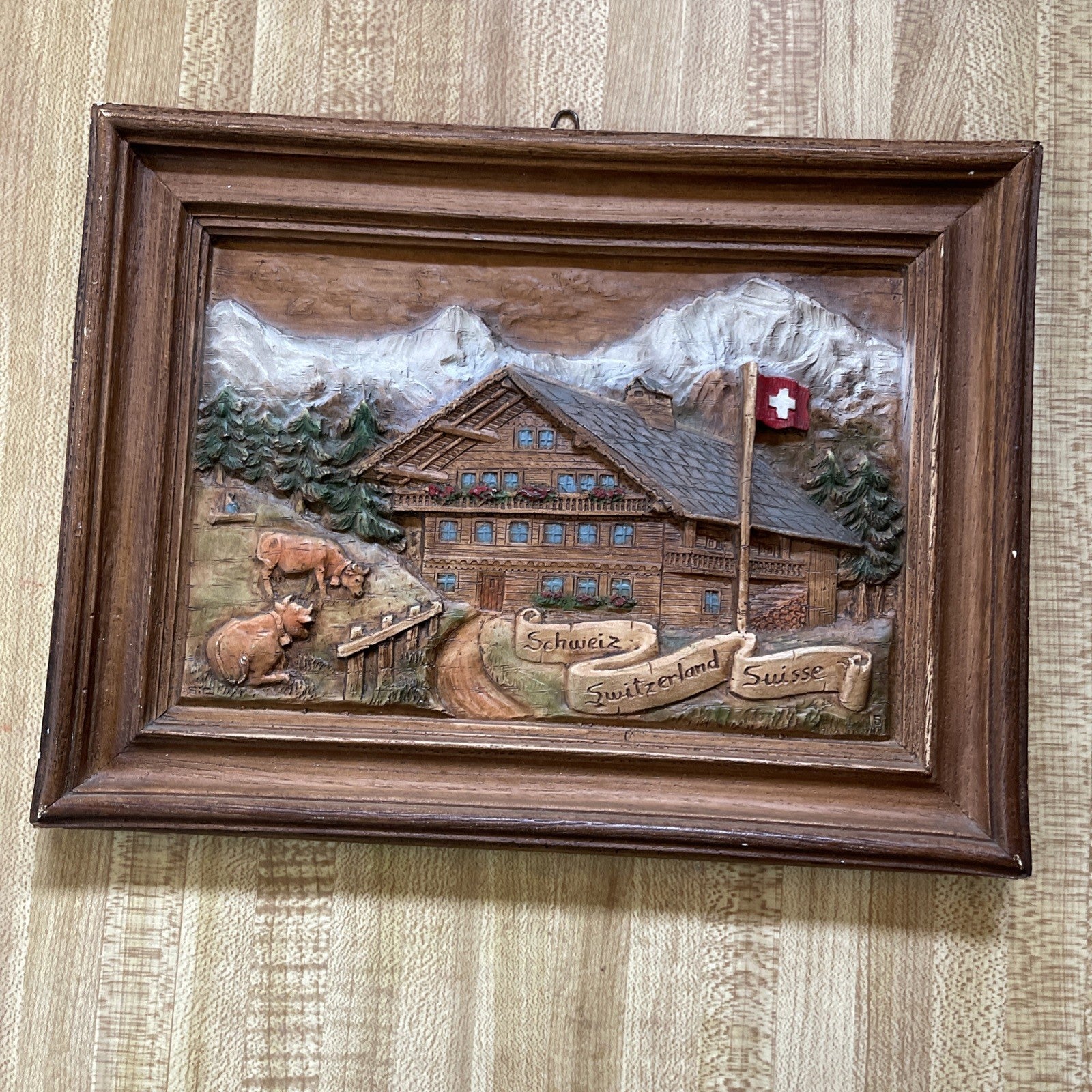 Vintage Switzerland Wall Art
