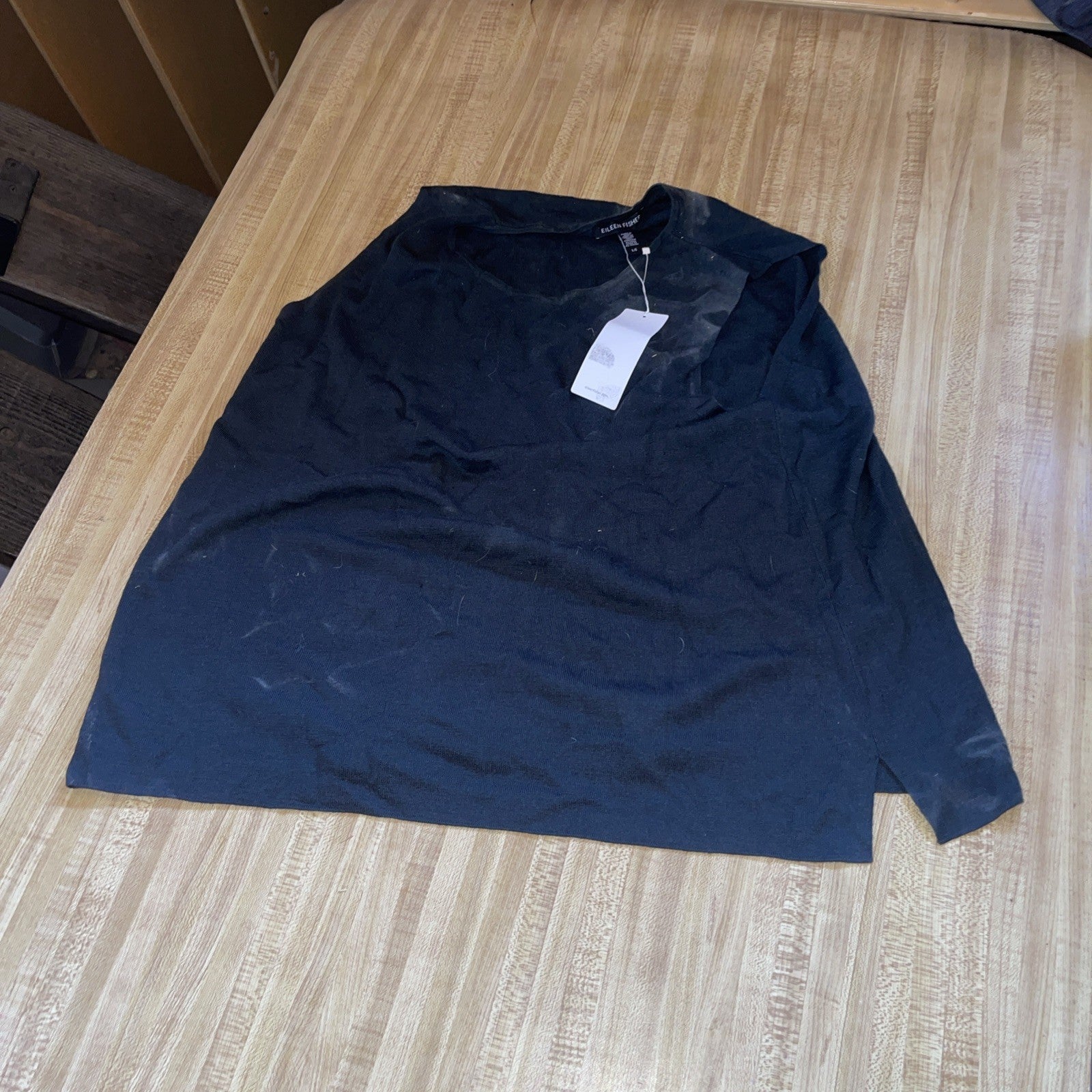 Eileen Fisher Ultrafine Merino Tank Large NWT