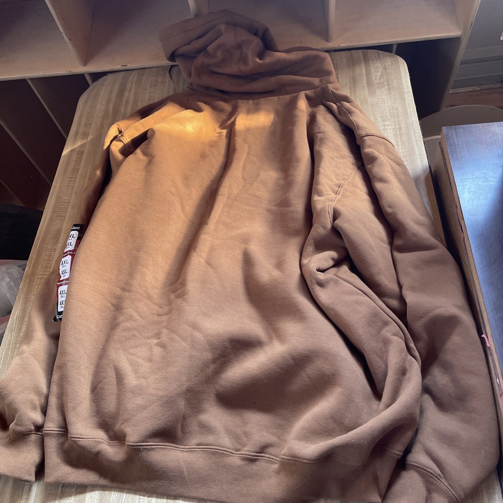 Deadstock Carhartt Thermal Lined Hoodie Jacket 4XLT 