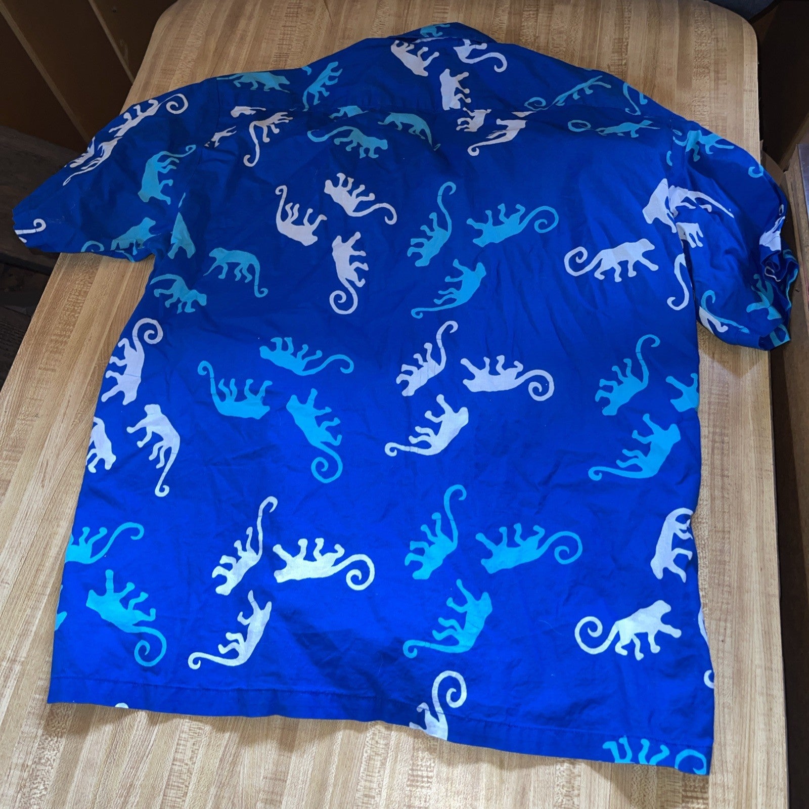 Caribelle Batik Hawaiian Shirt Large 