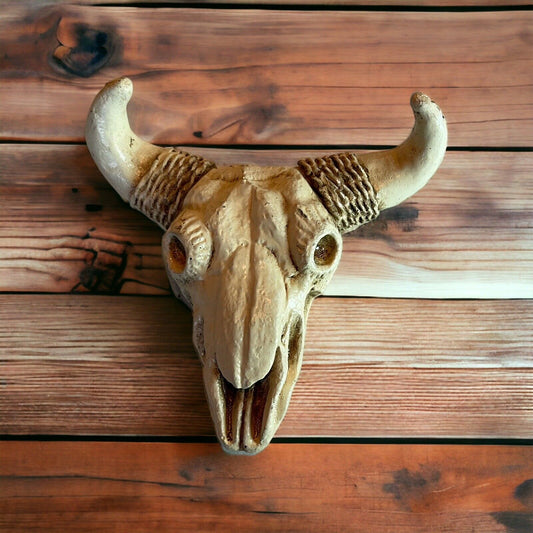 Handmade  Skull Made In Mexico Decorative