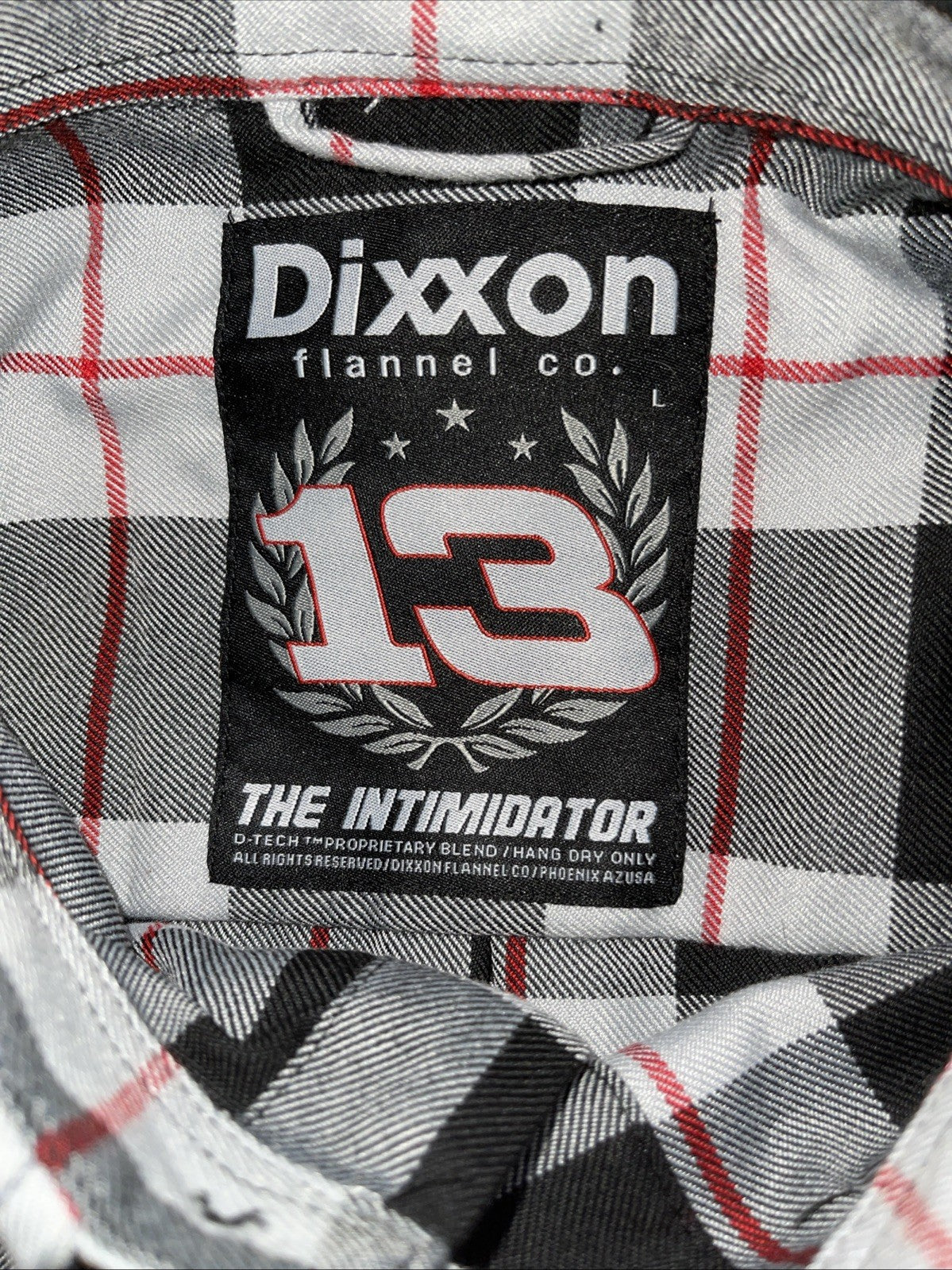 Dixxon The Intimidator Flannel Large 