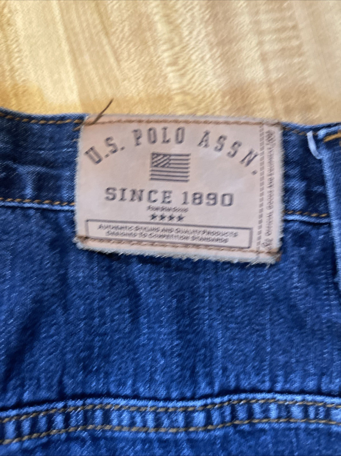 Vintage US Polo Association Jorts 34 Carpenter 