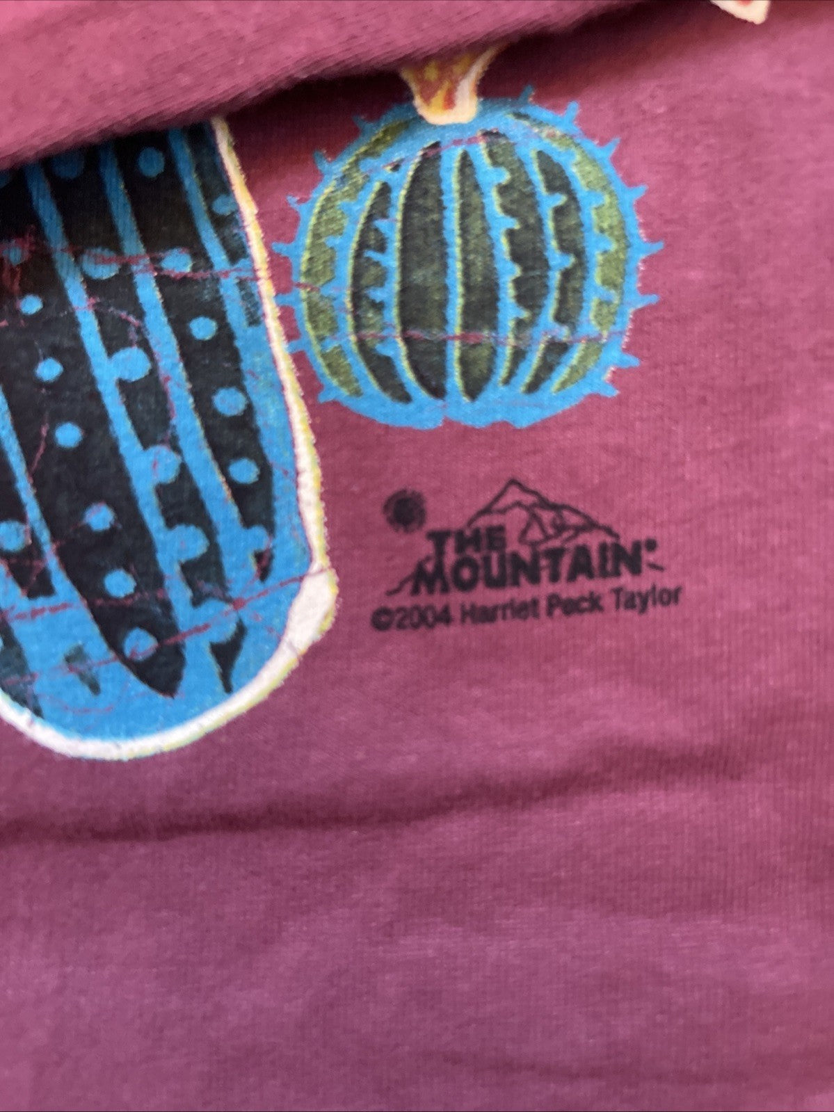 Vintage The Mountain Long Sleeve T Shirt 3XL 