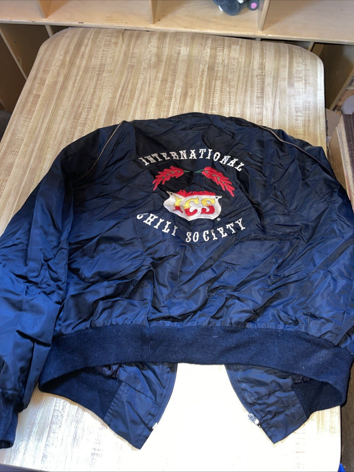 Vintage International Chili Society Bomber Jacket 