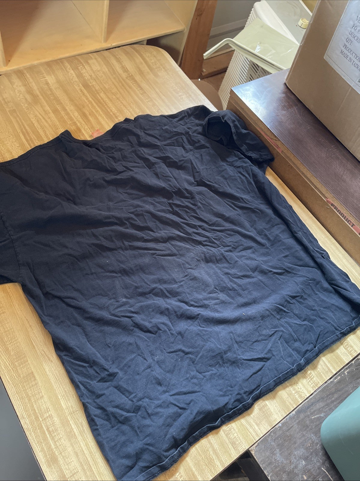 Vintage Flaming Skull T Shirt XL