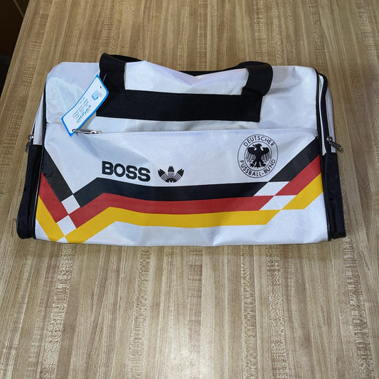 Deadstock Vintage Adidas Deutscher Fussball Bund Duffel Bag 