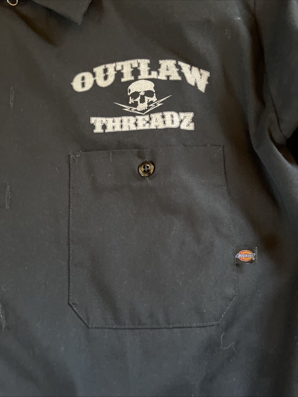 Outlaw Threadz Button Up XL