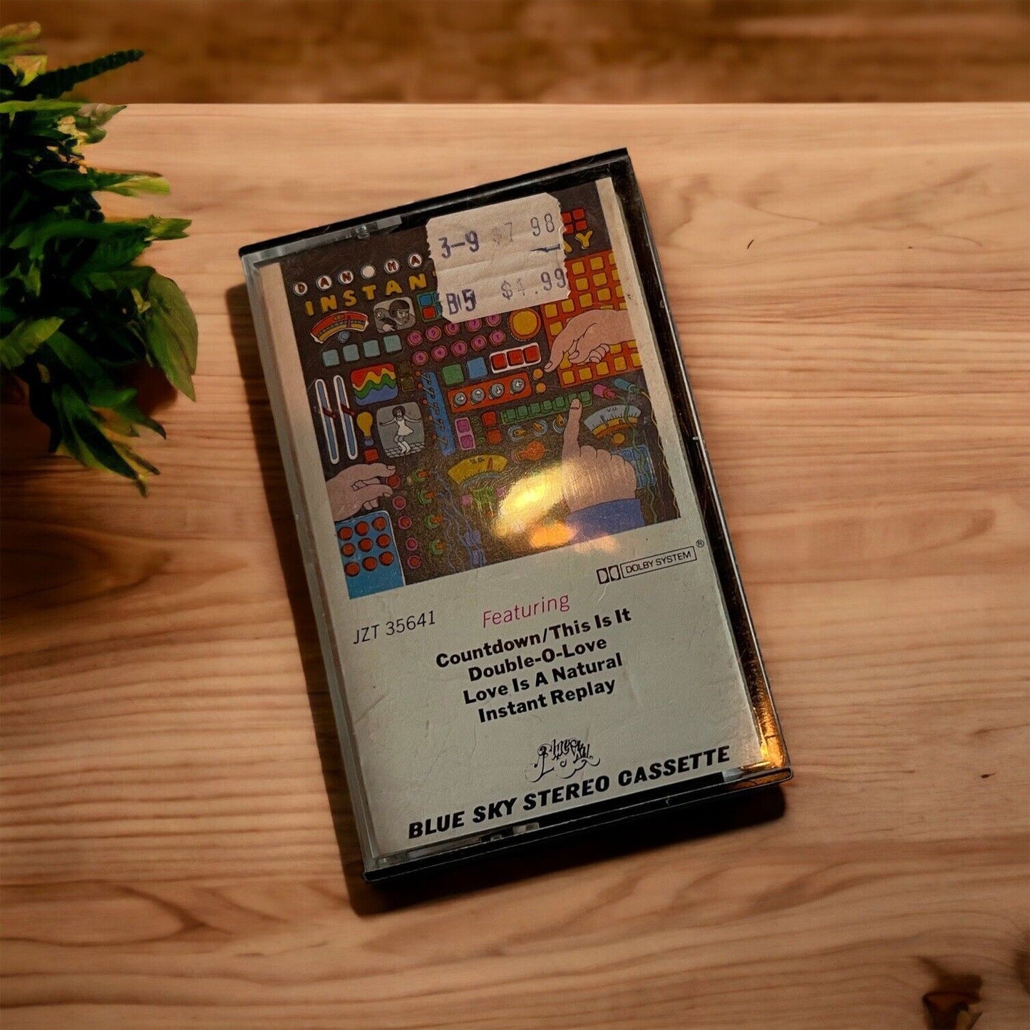 DAN HARTMAN INSTANT REPLAY CASSETTE  Blue Sky 1978