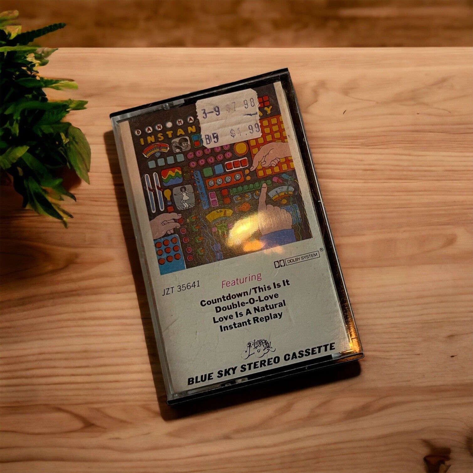 DAN HARTMAN INSTANT REPLAY CASSETTE  Blue Sky 1978