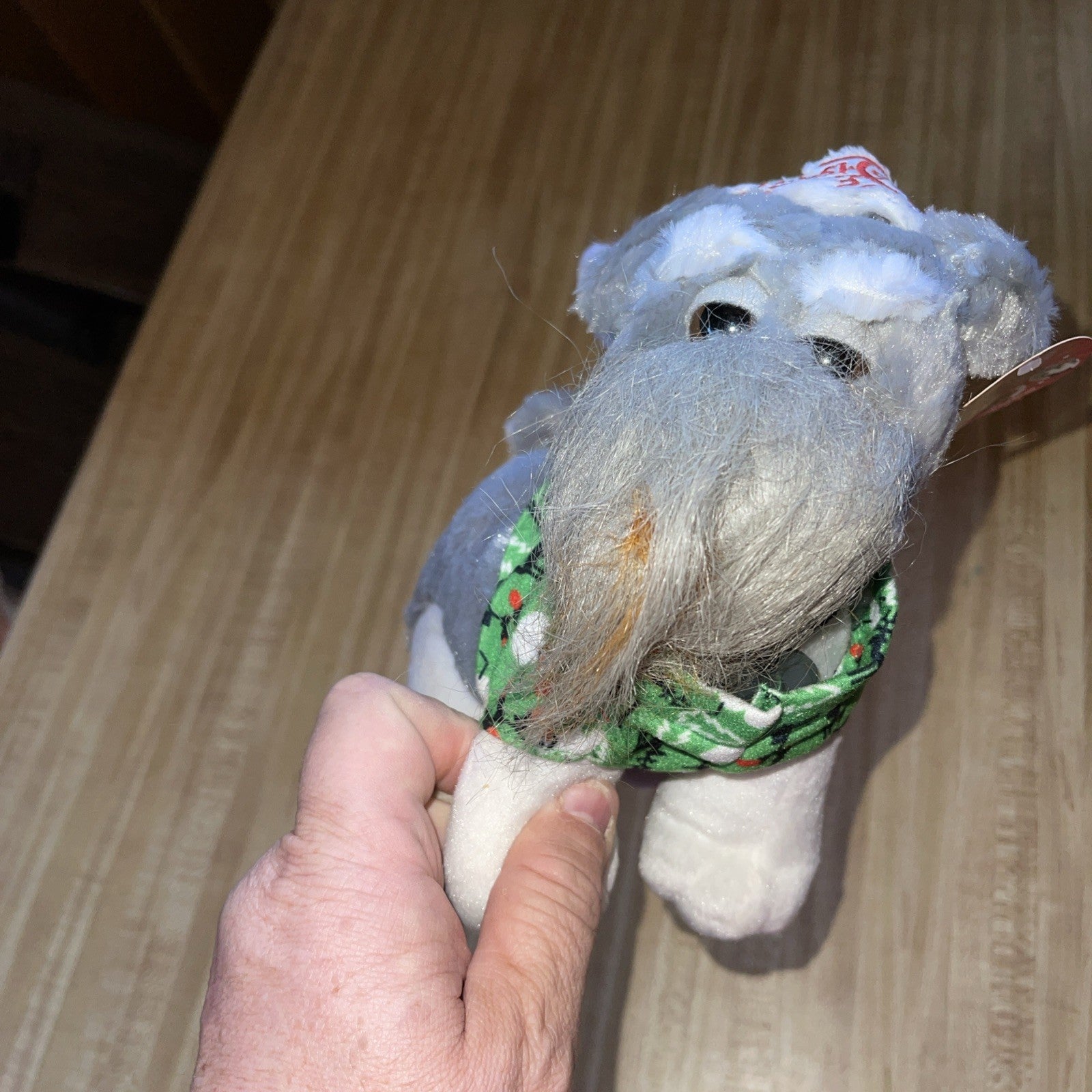 2014 Pepsi-Cola Boyd Gaming Casino Christmas Schnauzer 8" Dog Holiday Plush
