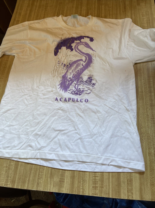 Vintage Acapulco Tourist T Shirt XL 