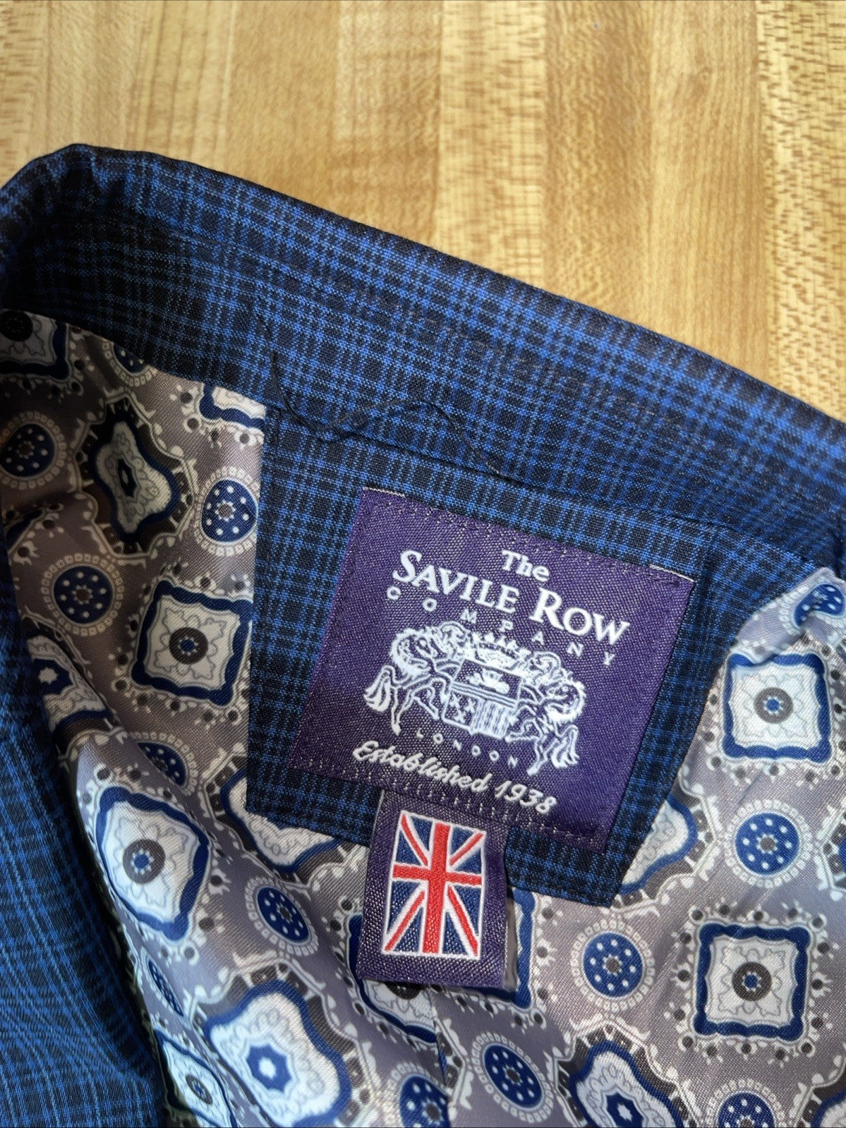 The Saville Row Suit 42L Blazer 46R Pants 40/27