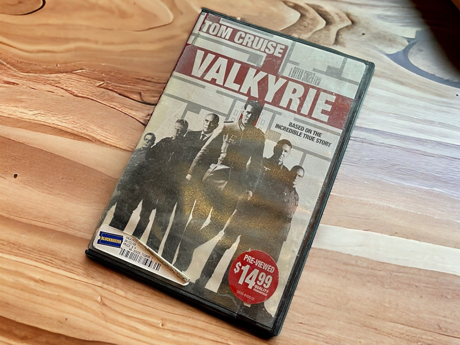 VALKYRIE DVD In Blockbuster Case