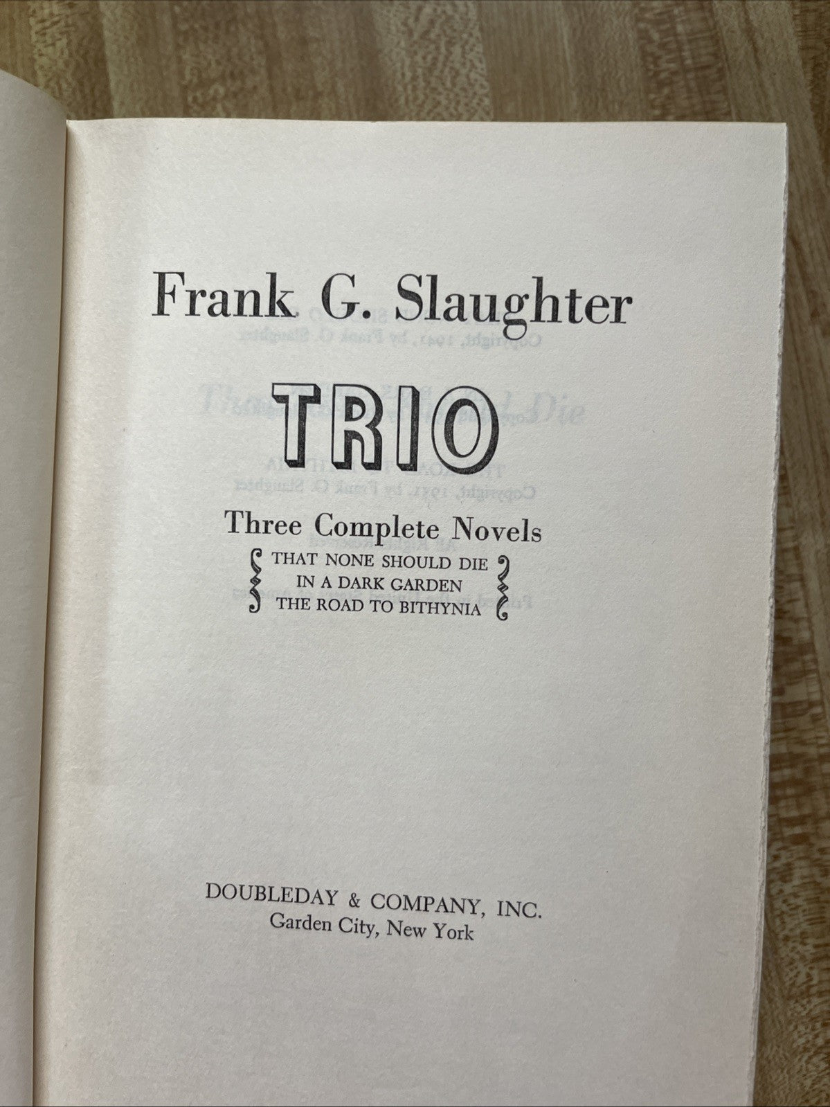 Trio Hardcover 
