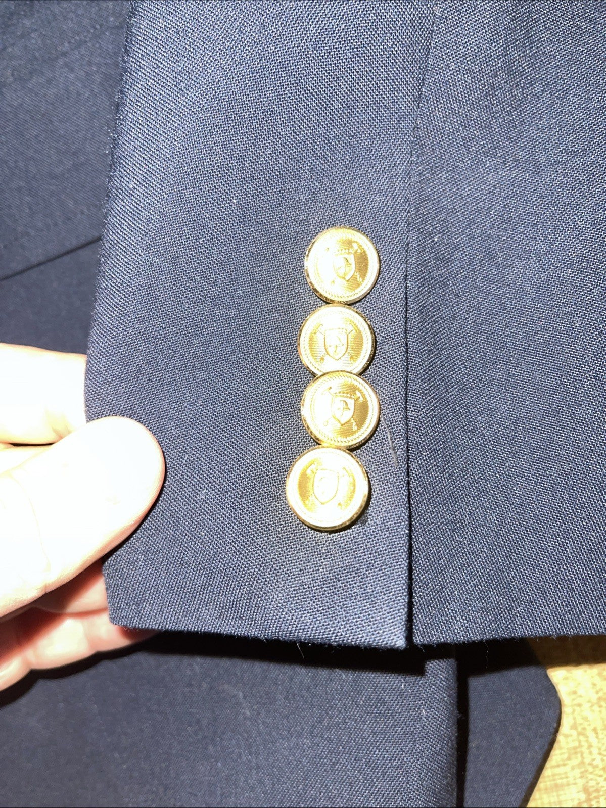 vintage polo university club blazer