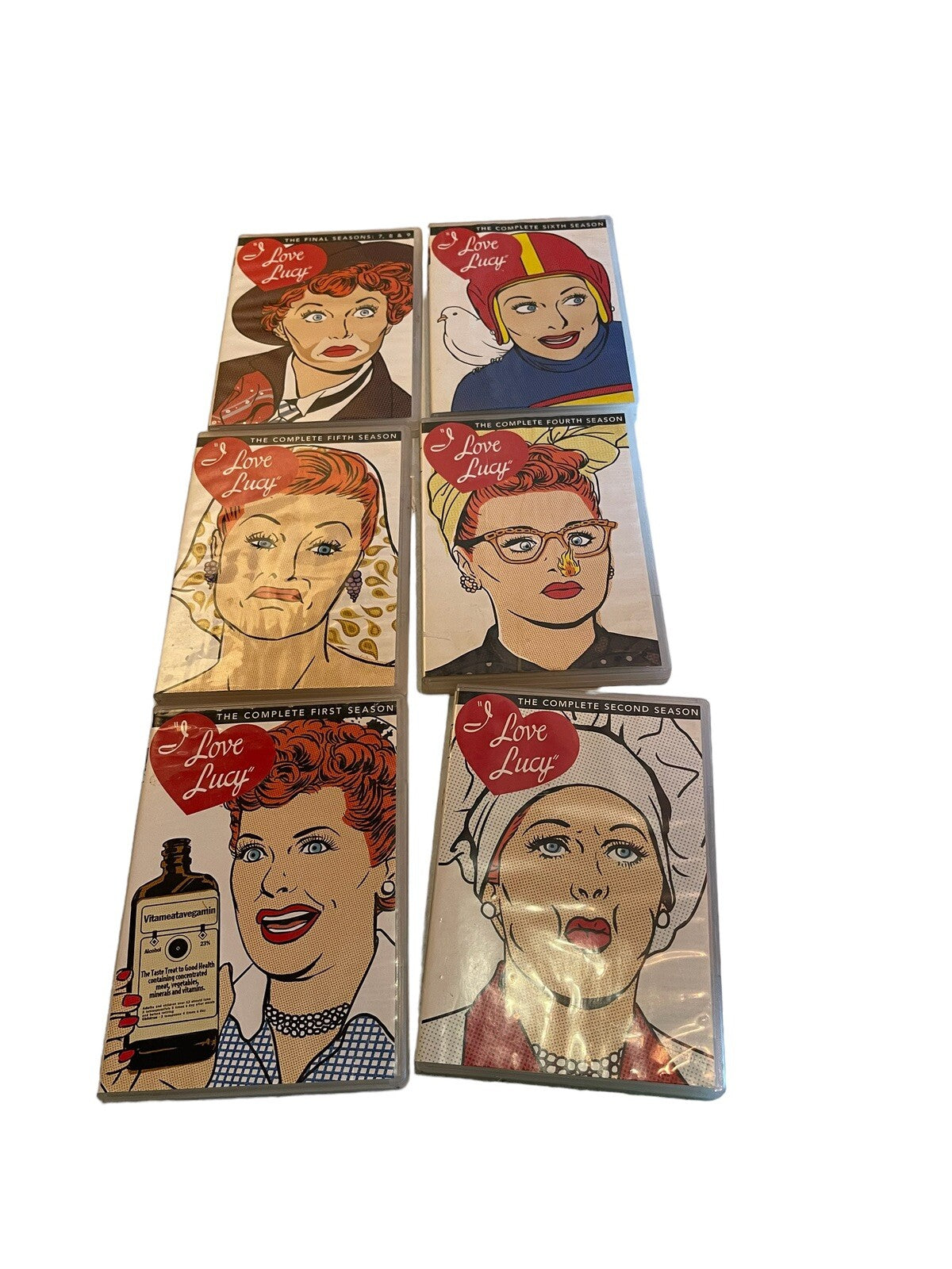 I Love Lucy DVD Lot