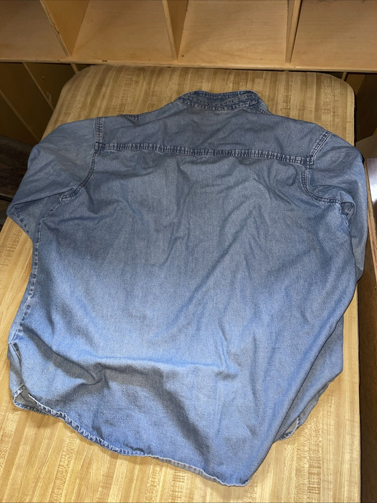 Vintage CDA Denim Button Up XL 