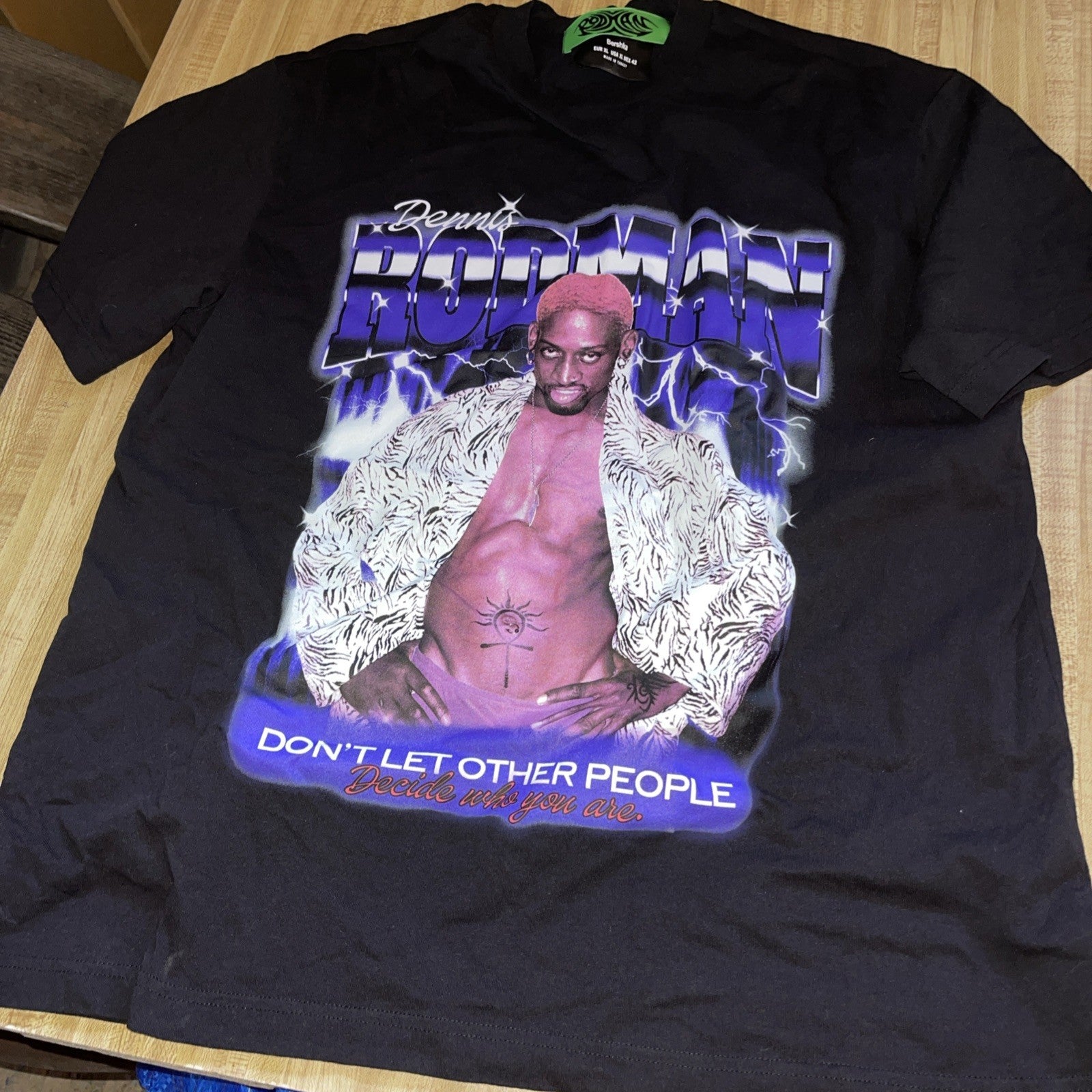 Dennis Rodman Don’t Let Other People Decide Who You Are T Shirt XL