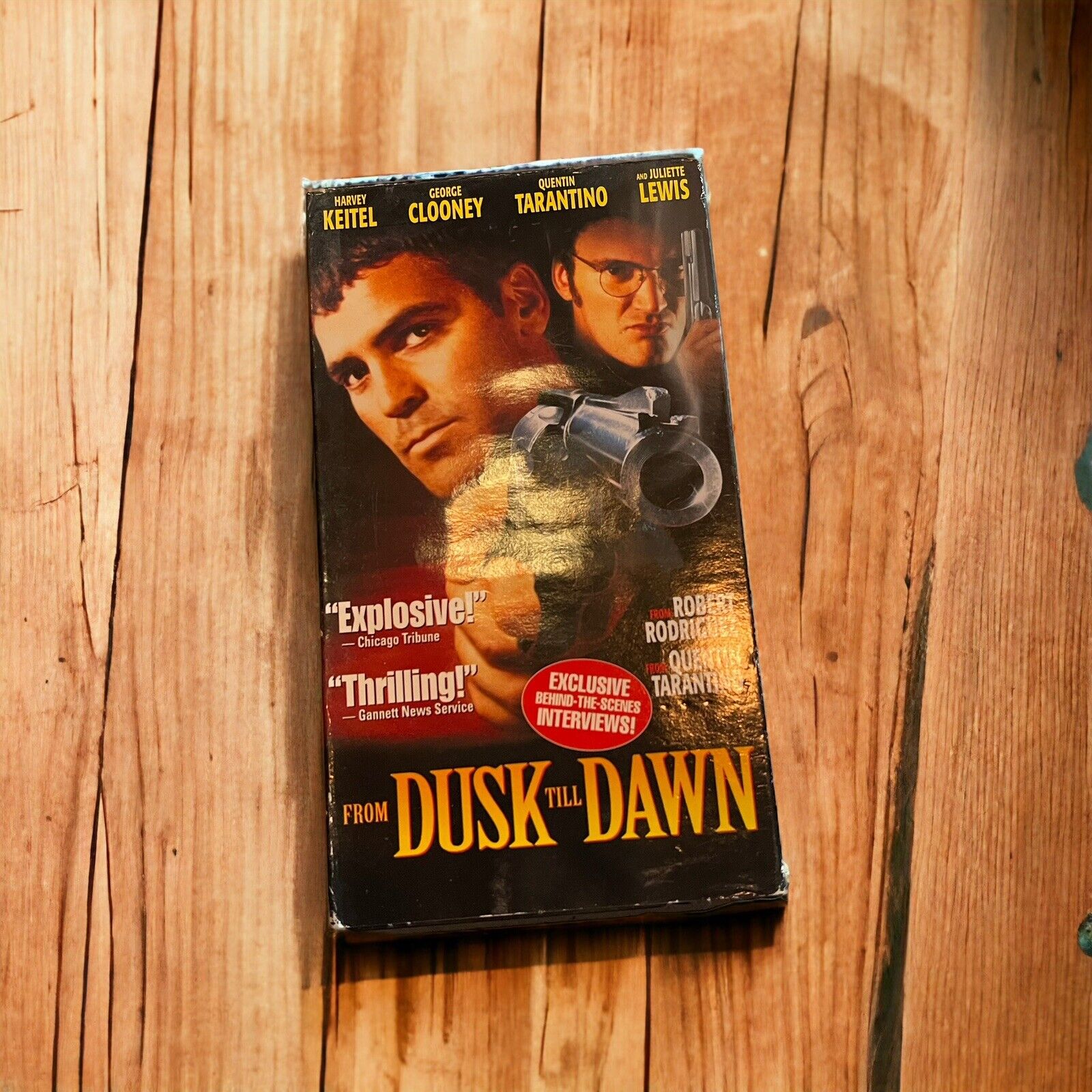 From Dusk Till Dawn (Horror VHS) Quentin Tarantino, George Clooney