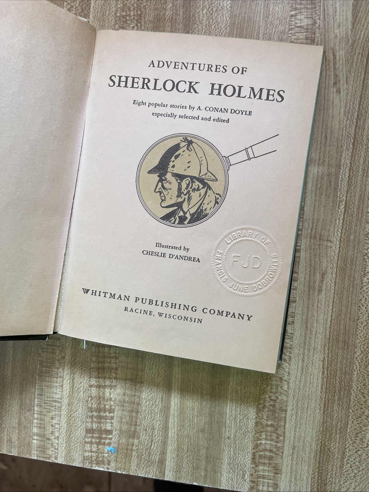 Adventures Of Sherlock Holmes Hardcover 
