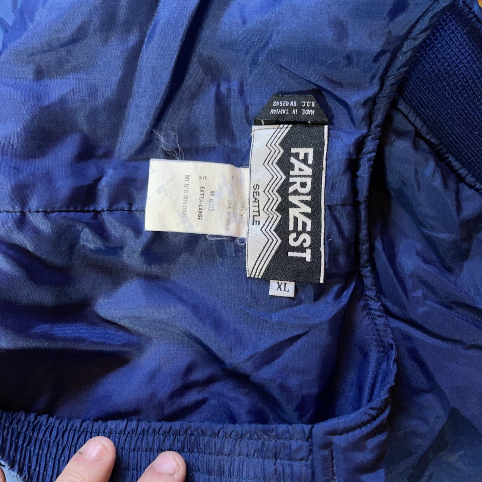 Vintage Farwest Snow Bibs Overalls XL