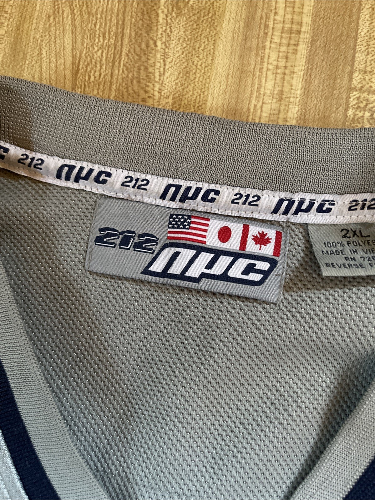 Vintage 2003 NYC 212 Football Jersey 2XL 