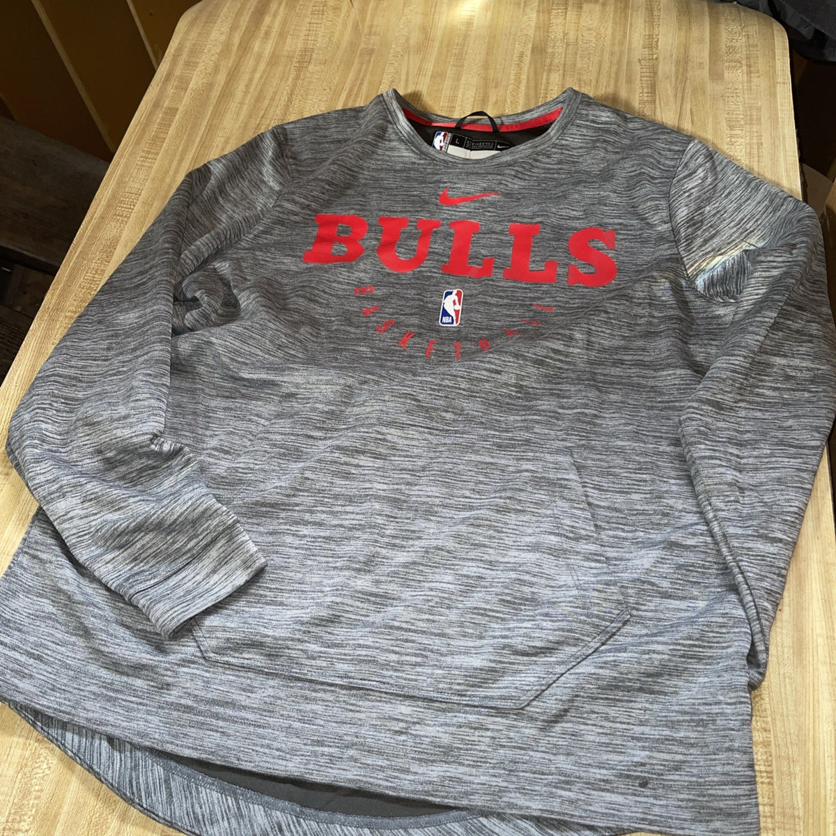 Nike Engineered Chicago Bulls Sweatshirt Large Team Issued